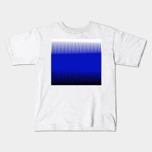 Wave Design Blue Kids T-Shirt